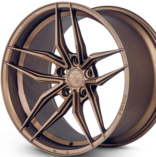20x9 Ferrada F8-FR5 Matte Bronze Forged Wheel-C-Dub Tech
