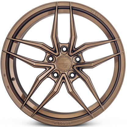 20x10 Ferrada F8-FR5 Matte Bronze Forged Wheel-C-Dub Tech