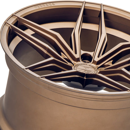 20x10 Ferrada F8-FR5 Matte Bronze Forged Wheel-C-Dub Tech
