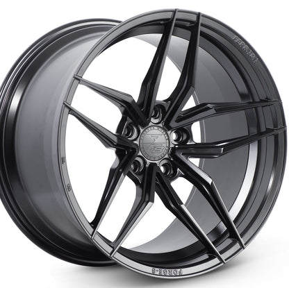 20x9 Ferrada F8-FR5 Matte Black Forged Wheel-C-Dub Tech