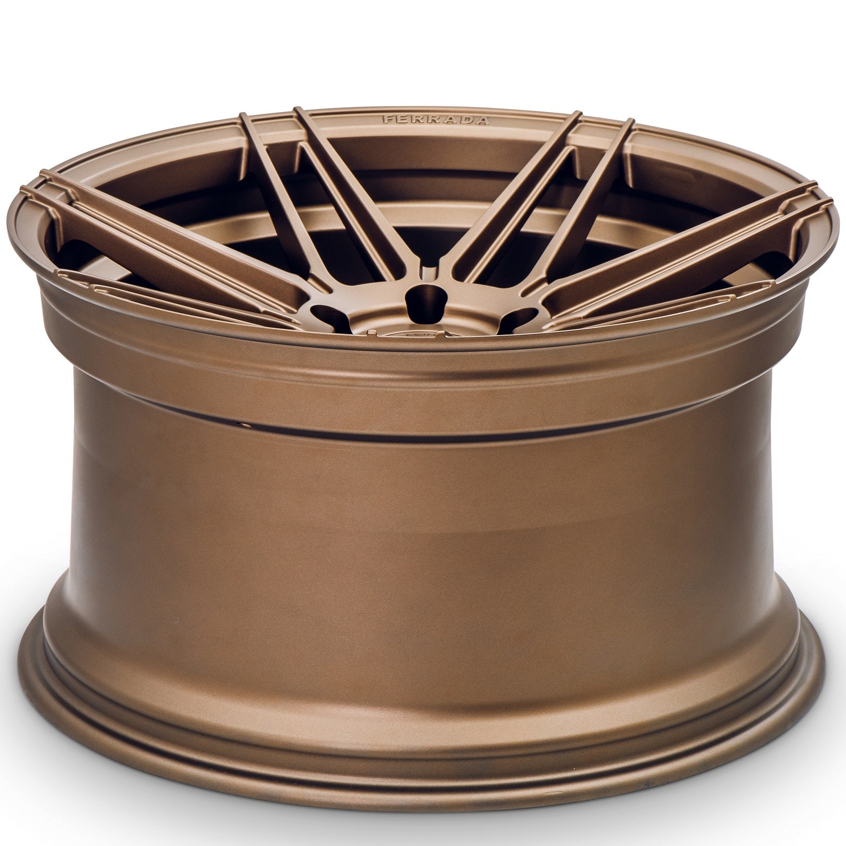20" (Full Staggered Set) Ferrada F8-FR6 20x9 20x11 Matte Bronze Wheels-C-Dub Tech