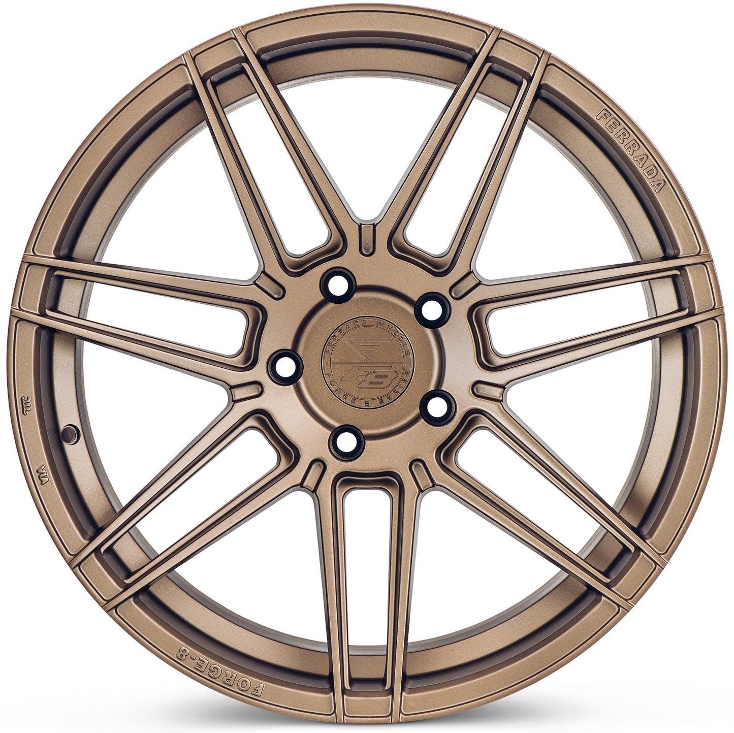 20" (Full Staggered Set) Ferrada F8-FR6 20x10 20x11 Matte Bronze Wheels
