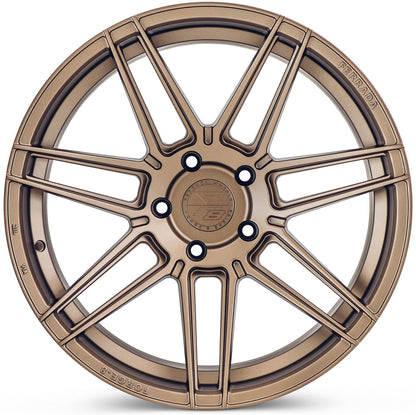 20" (Full Staggered Set) Ferrada F8-FR6 20x9 20x12 Matte Bronze Wheels
