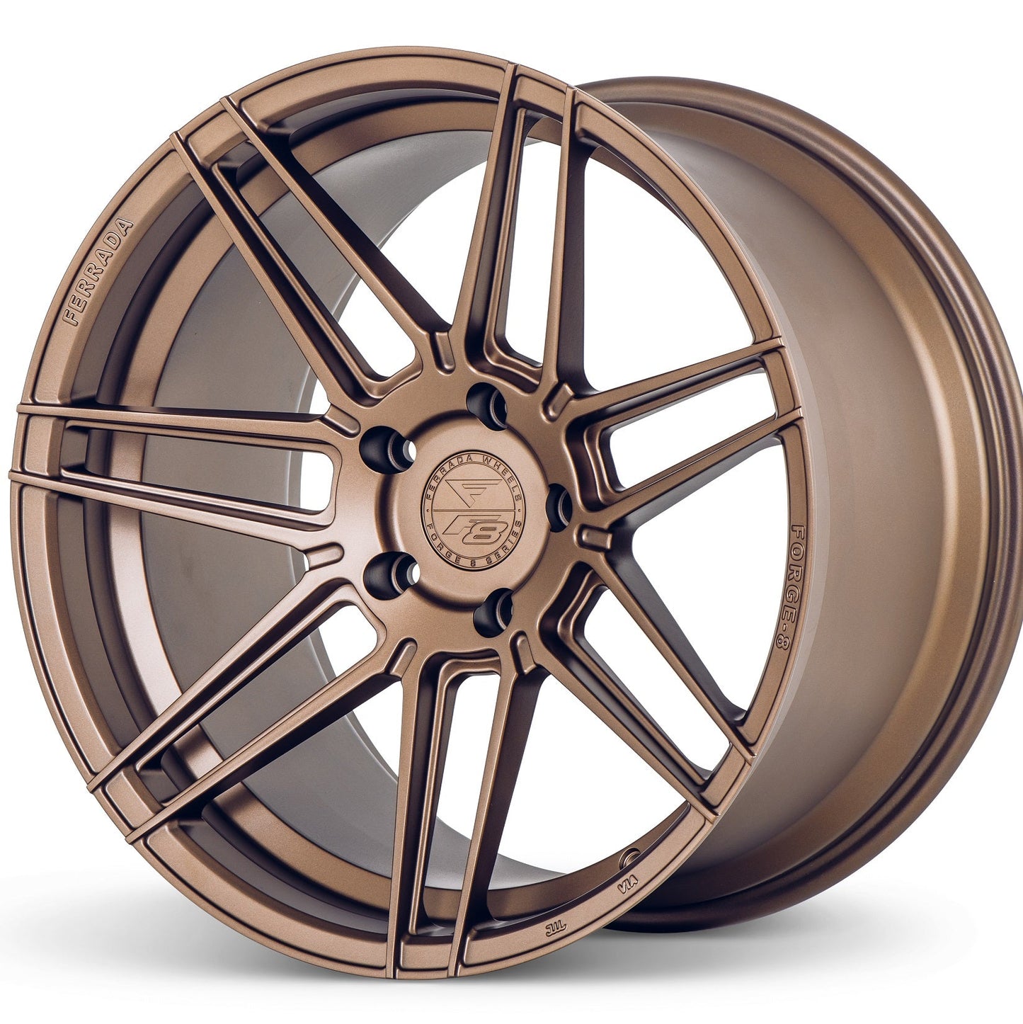 20x10.5 Ferrada F8-FR6 Bronze Forged Wheel-C-Dub Tech