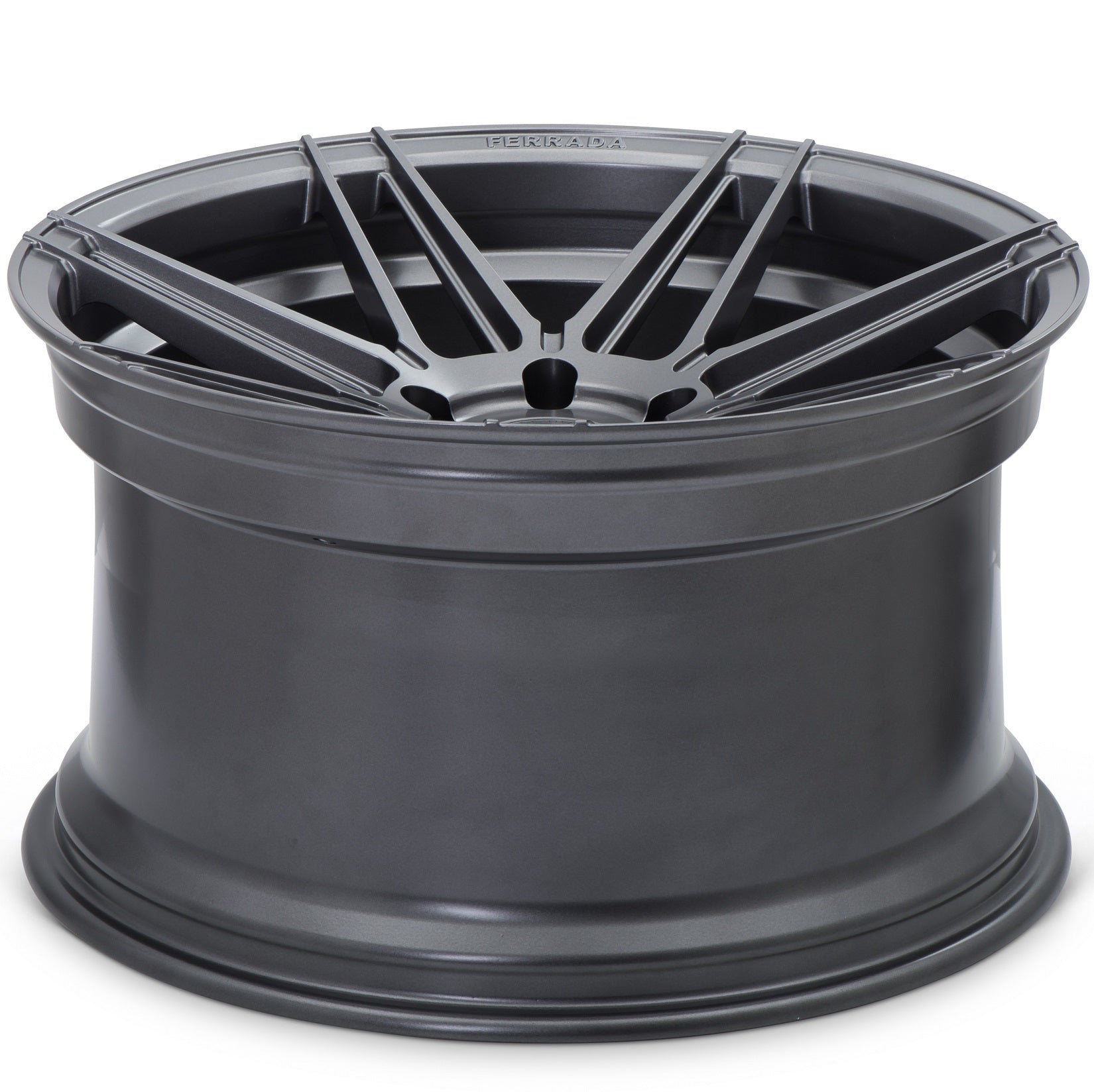 20" (Full Staggered Set) Ferrada F8-FR6 20x10 20x12 Matte Graphite Wheels-C-Dub Tech