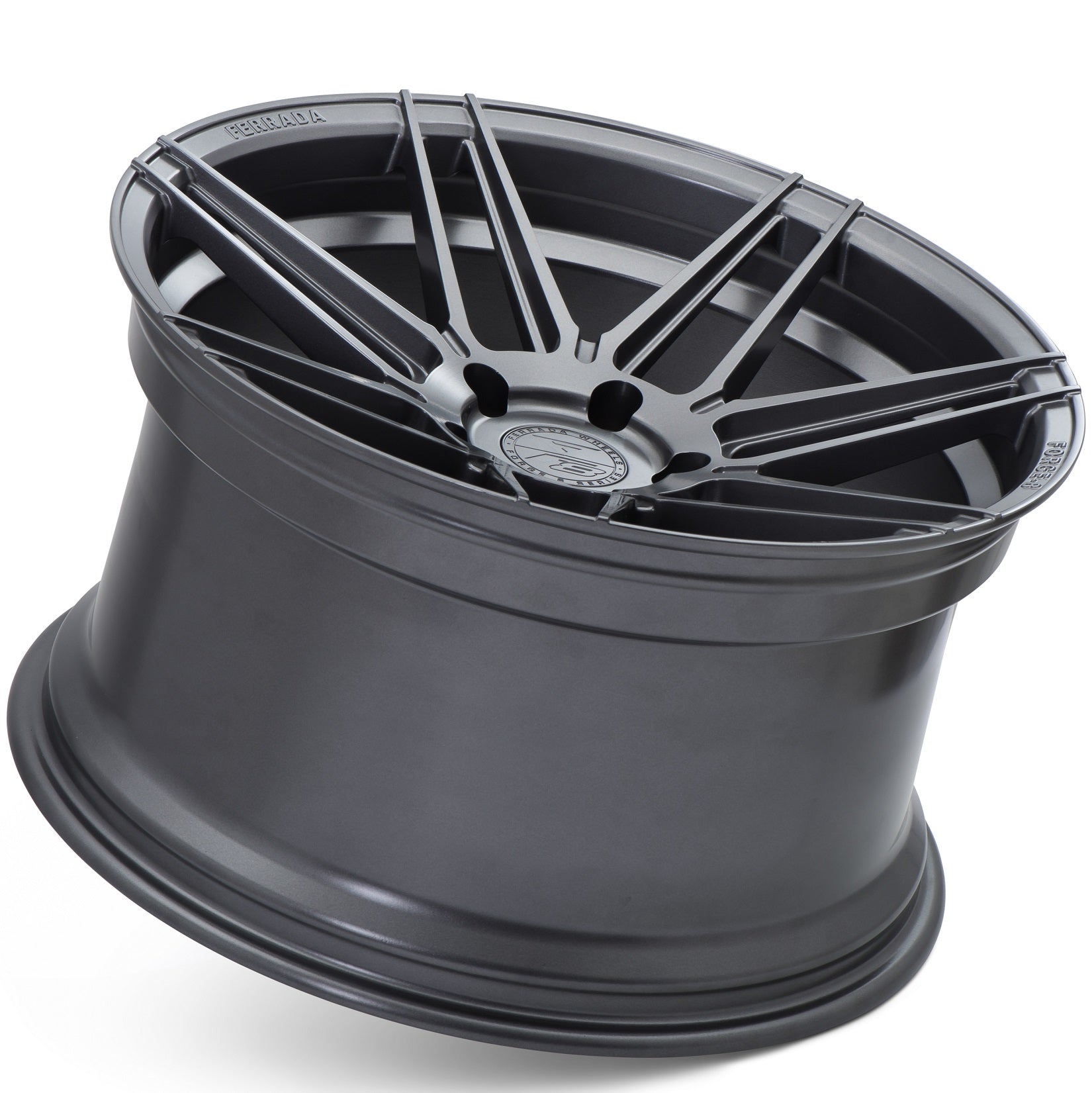 20" (Full Staggered Set) Ferrada F8-FR6 20x10 20x11 Matte Graphite Wheels-C-Dub Tech