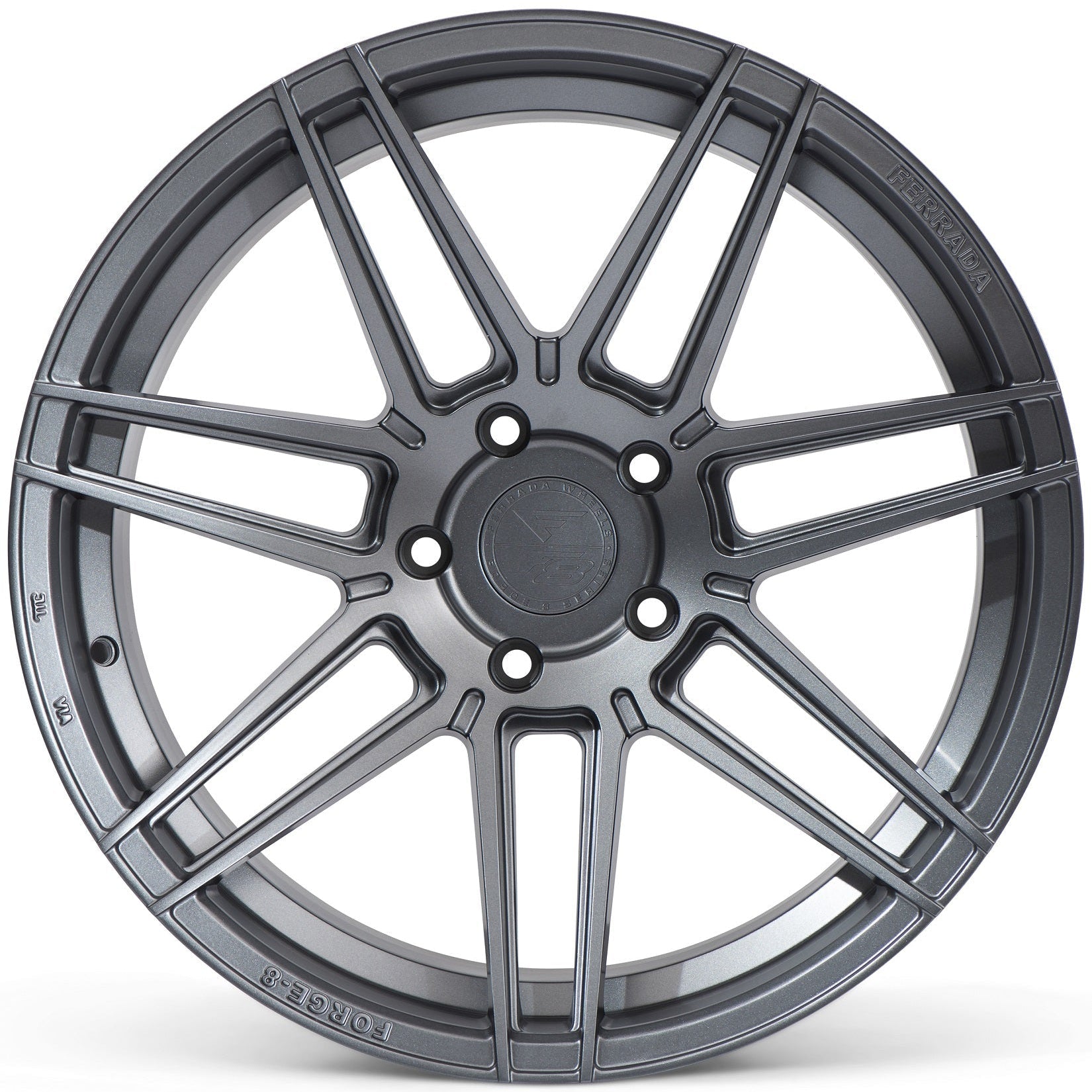20" (Full Staggered Set) Ferrada F8-FR6 20x10 20x11 Matte Graphite Wheels-C-Dub Tech