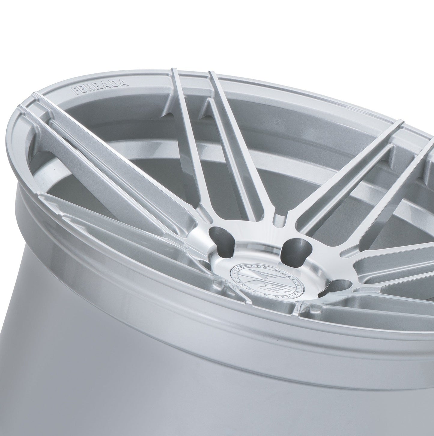 20x9 Ferrada F8-FR6 Machine Silver Forged Wheel-C-Dub Tech