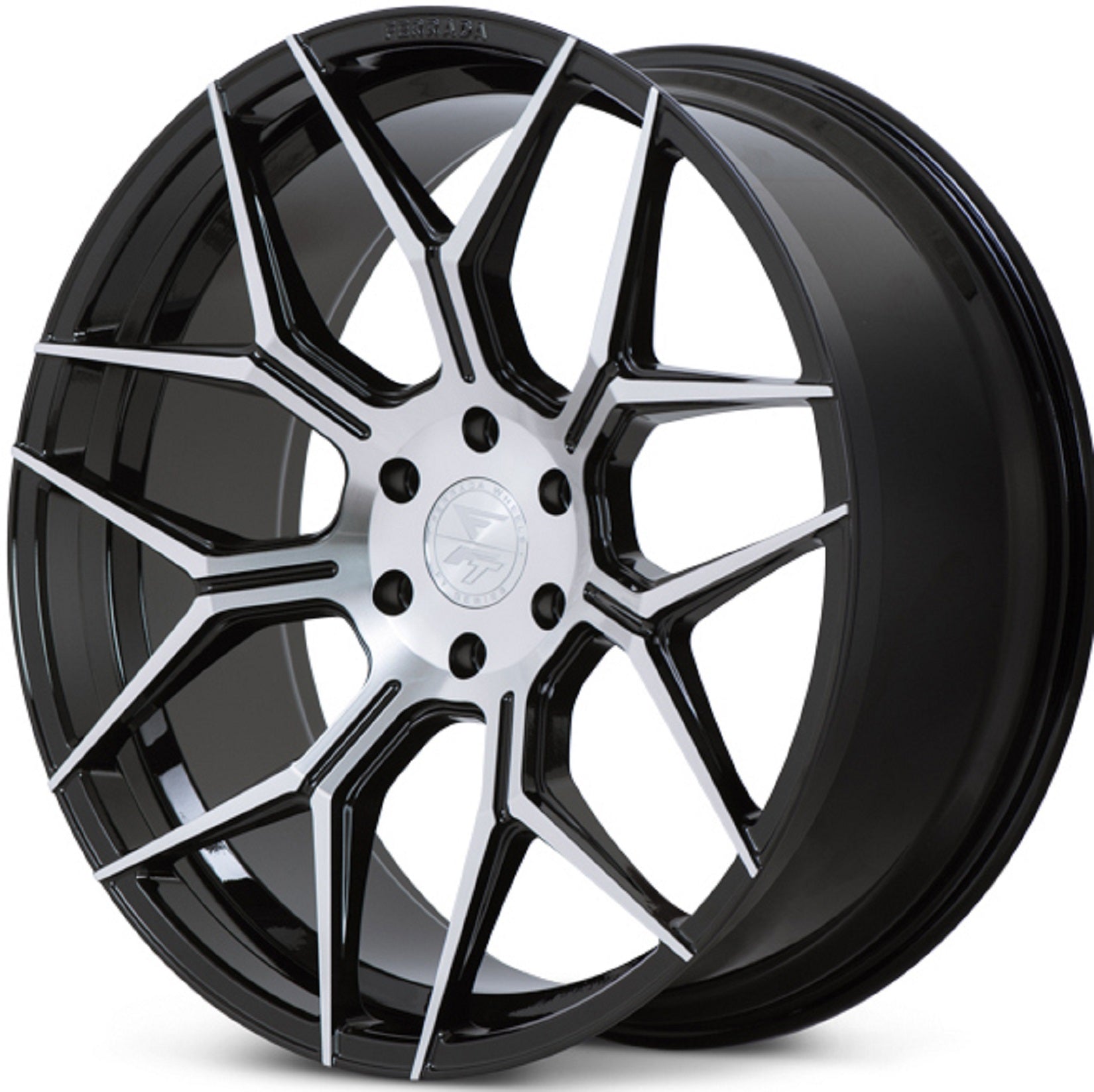 22x10.5 Ferrada FT3 Machine Black Wheel-C-Dub Tech