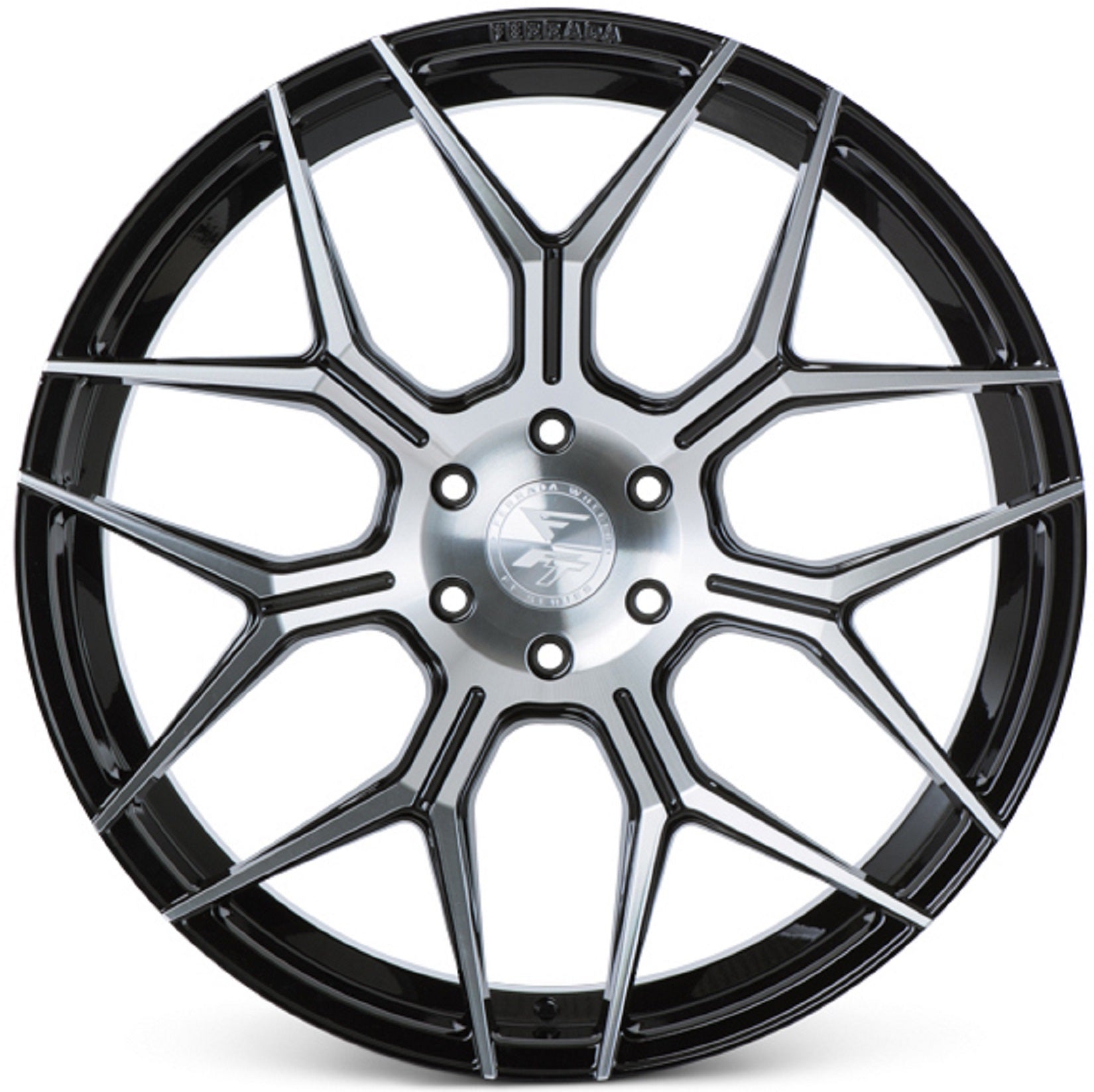 22x10.5 Ferrada FT3 Machine Black Wheel-C-Dub Tech