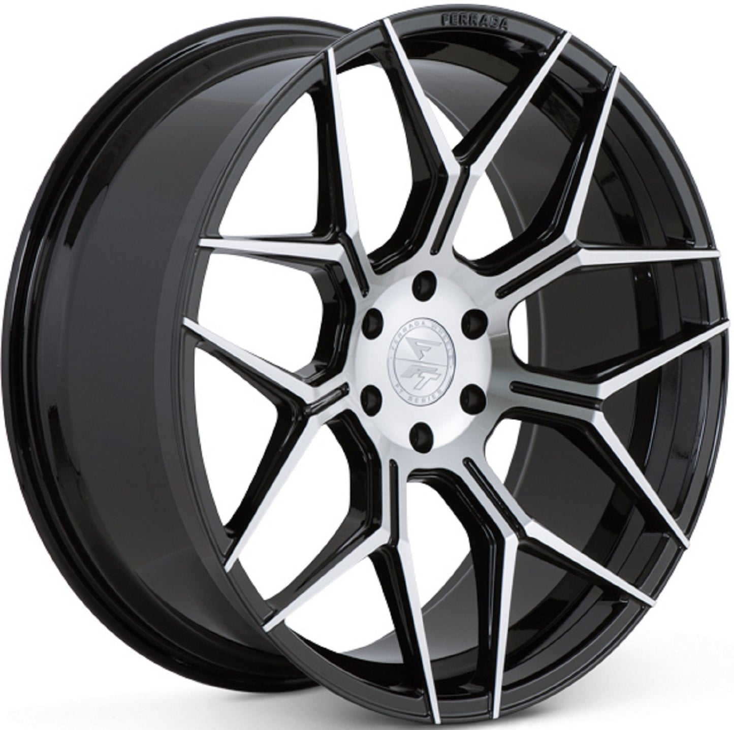 22x10.5 Ferrada FT3 Machine Black Wheel-C-Dub Tech
