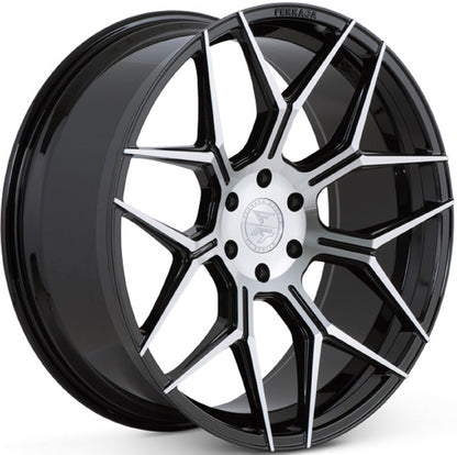 22x10.5 Ferrada FT3 Machine Black Wheel-C-Dub Tech