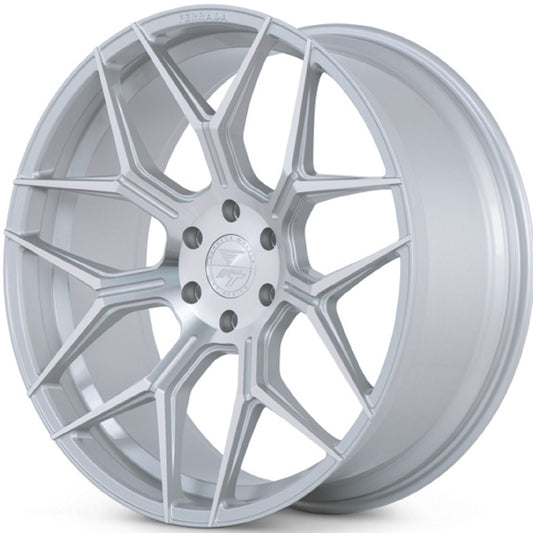 22x10.5 Ferrada FT3 Machine Silver Wheel-C-Dub Tech