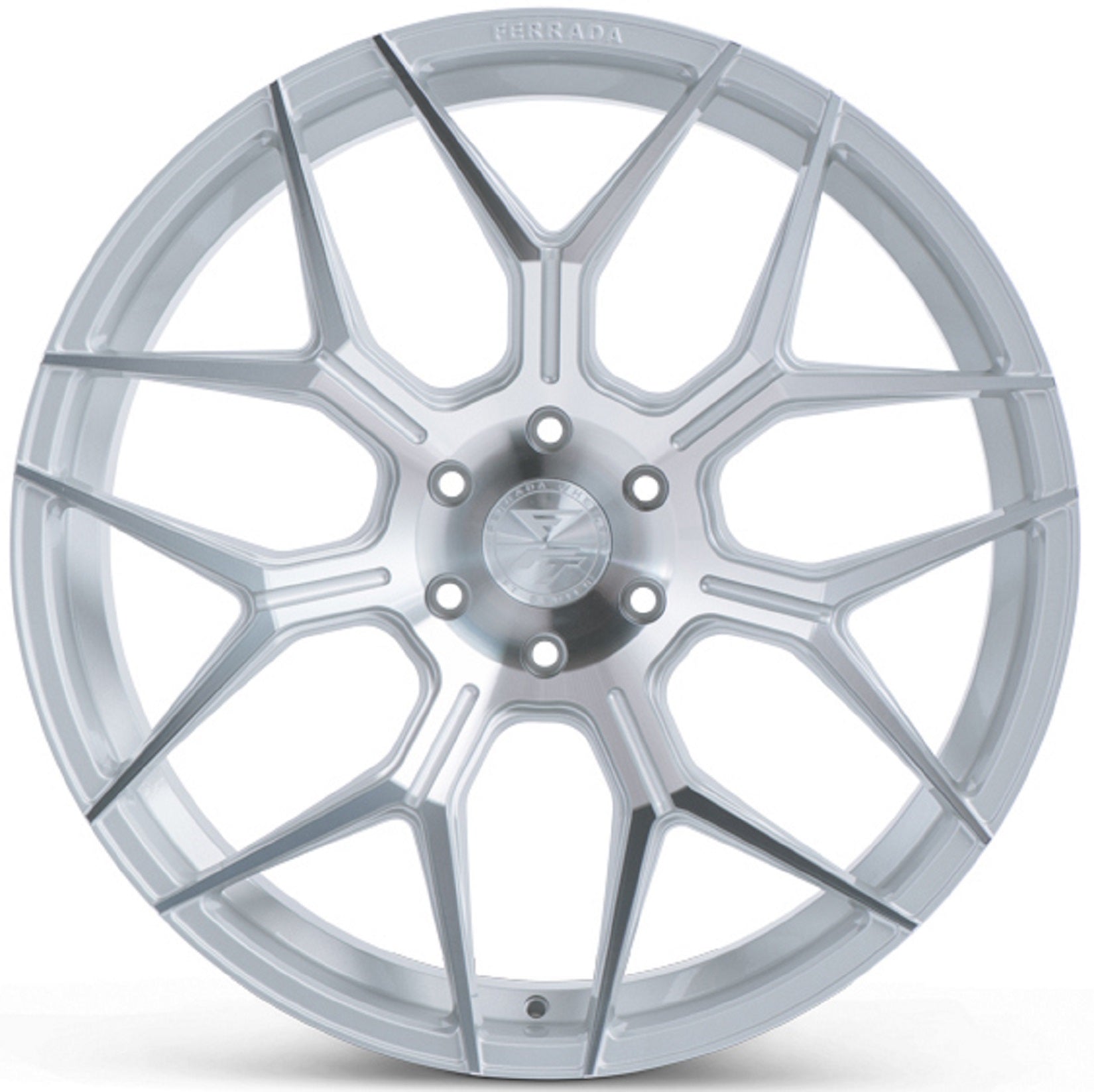 22x10.5 Ferrada FT3 Machine Silver Wheel-C-Dub Tech