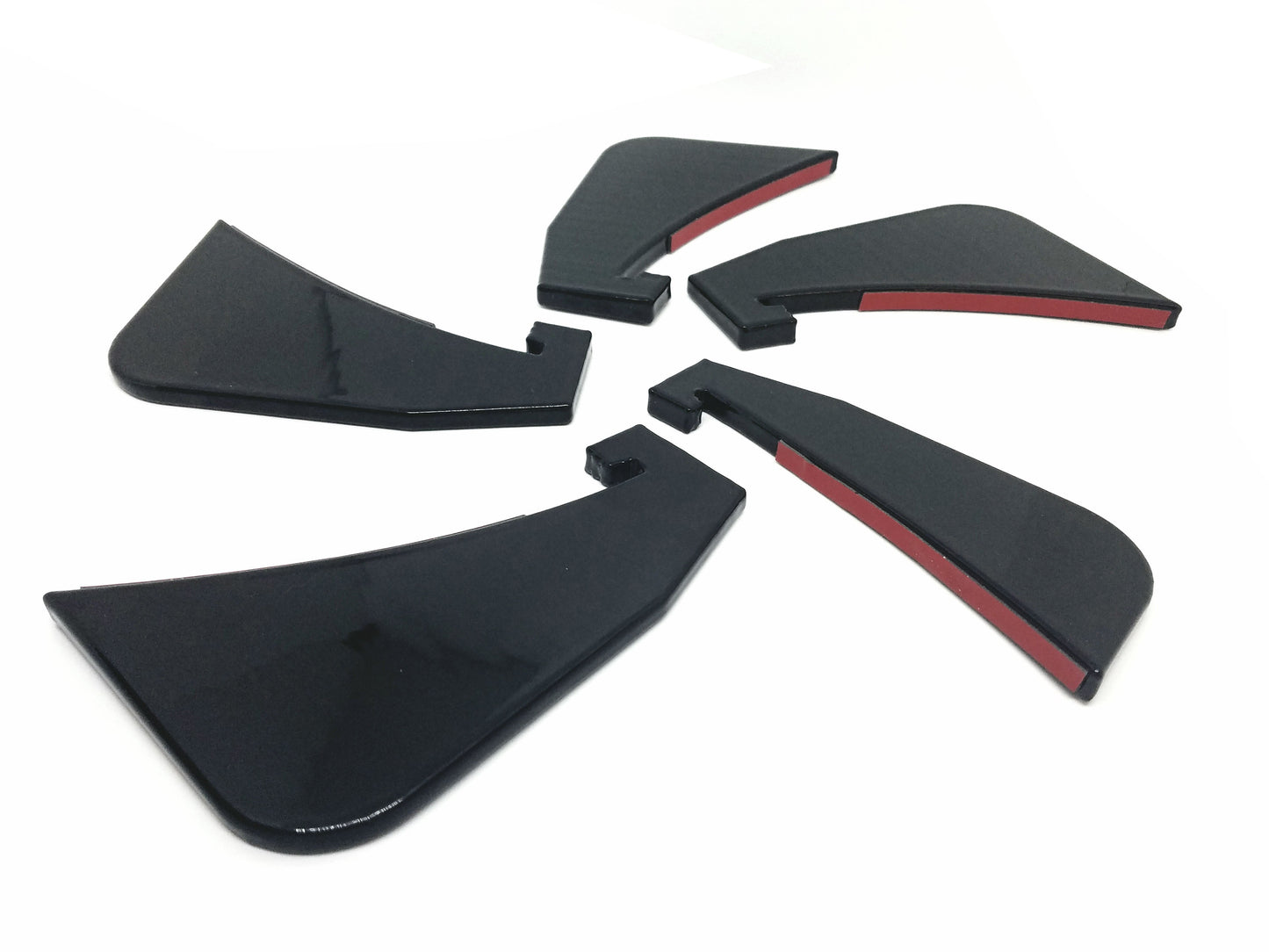 2014-2019+ Ford Fiesta ST (2018-2019 MK7 and MK7.5 only) Diffuser Fins (5-pack)-C-Dub Tech