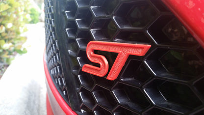 2013-2019+ Ford Focus / Fiesta ST Emblem "ST" - Front-C-Dub Tech