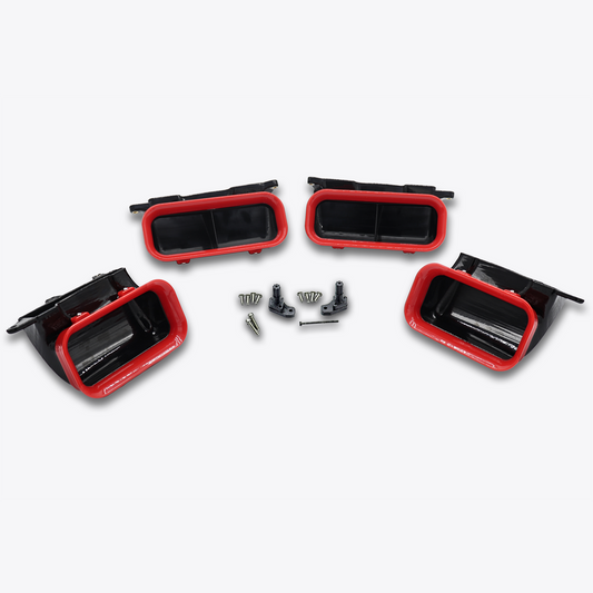 2018-2020 Ford F-150 and 2021-2022 Ford F-150 Raptor Quad BIG MOUTH Ram Air Intake Snorkels-C-Dub Tech