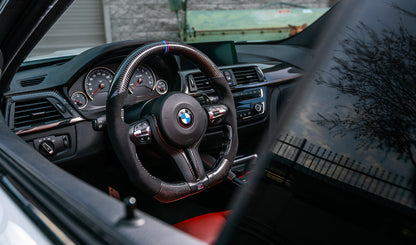 BMW M2 | M3 | M4 F Series OEM Upgraded Customized Steering Wheel-C-Dub Tech