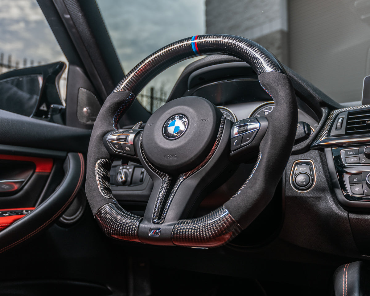 BMW M2 | M3 | M4 F Series OEM Upgraded Customized Steering Wheel-C-Dub Tech