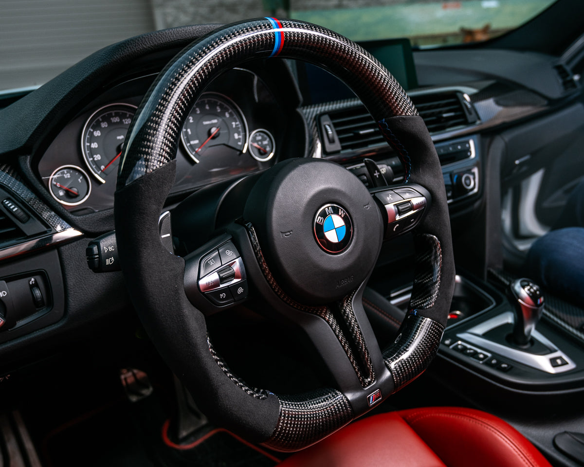 BMW M2 | M3 | M4 F Series OEM Upgraded Customized Steering Wheel-C-Dub Tech