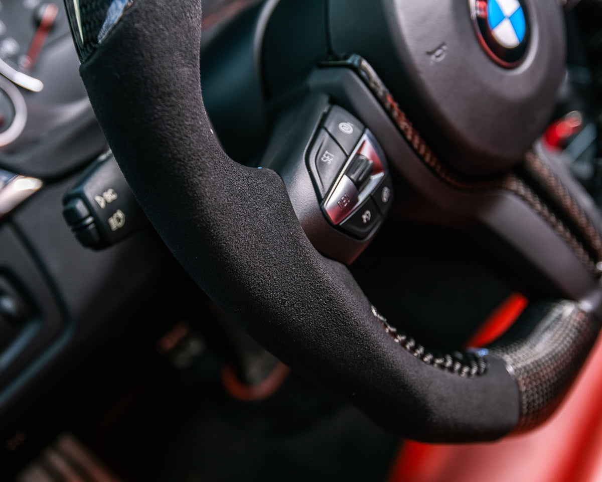 BMW M2 | M3 | M4 F Series OEM Upgraded Customized Steering Wheel-C-Dub Tech