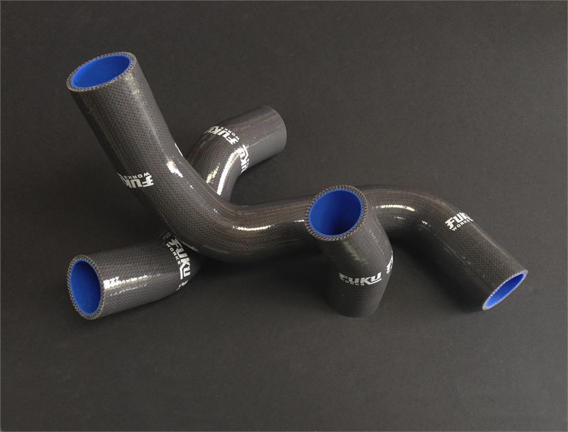 Fuku Works Black Radiator Hose Kit Scion FR-S 2013-2016 / Subaru BRZ 2013-2020