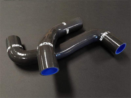 Fuku Works Black Radiator Hose Kit Subaru WRX 2008-2014 / STI 2008-2021