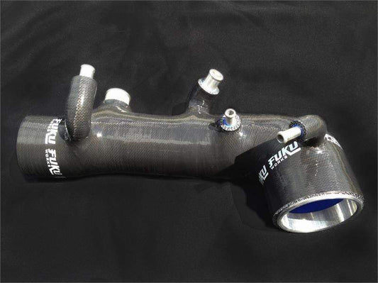 Fuku Works Black Silicone Turbo Inlet Subaru WRX 2002-2007 / STI 2004-2021