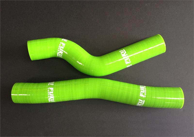 Fuku Works Green Radiator Hose Kit Hyundai Genesis (4cyl Turbo) 2010-2012
