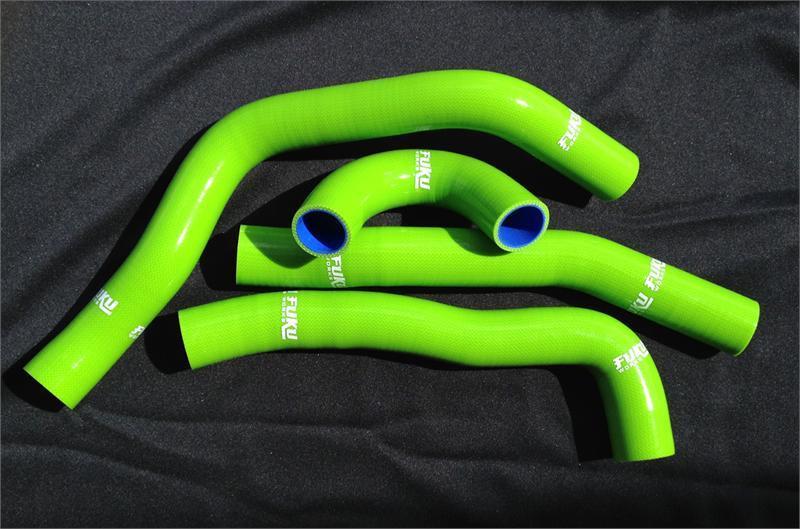 Fuku Works Green Radiator Hose Kit Mitsubishi EVO X 2008-2015