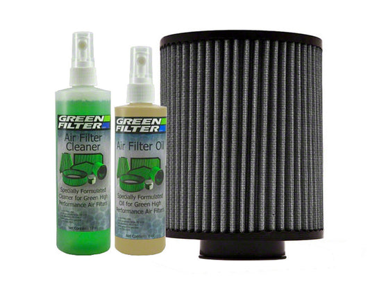 Green Filter Recharge Oil & Cleaner Kit - Clear/Grey Color