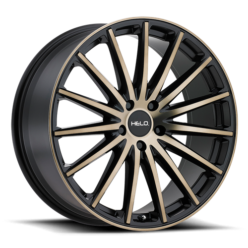 HELO HE894 SATIN BLACK DARK TINT