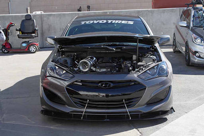 APR Performance Carbon Fiber Wind Splitter With Rods - CW-663013-C-Dub Tech