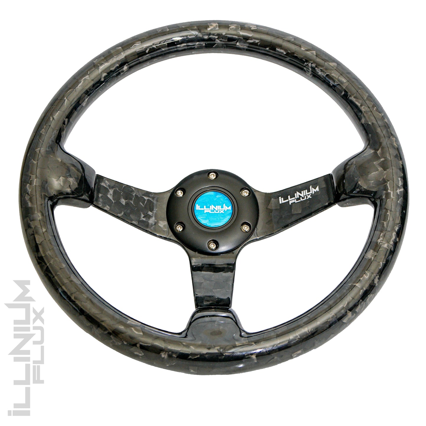 Illinium Flux Carbon Fiber Steering Wheel