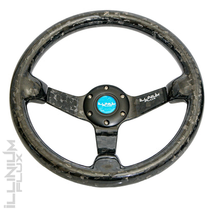 Illinium Flux Carbon Fiber Steering Wheel
