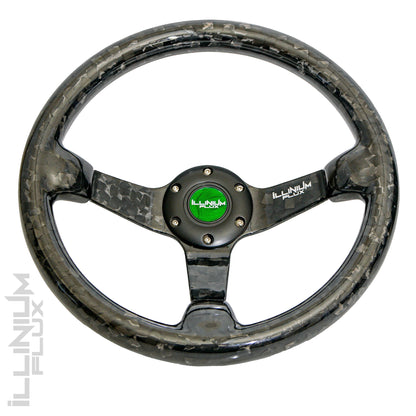 Illinium Flux Carbon Fiber Steering Wheel