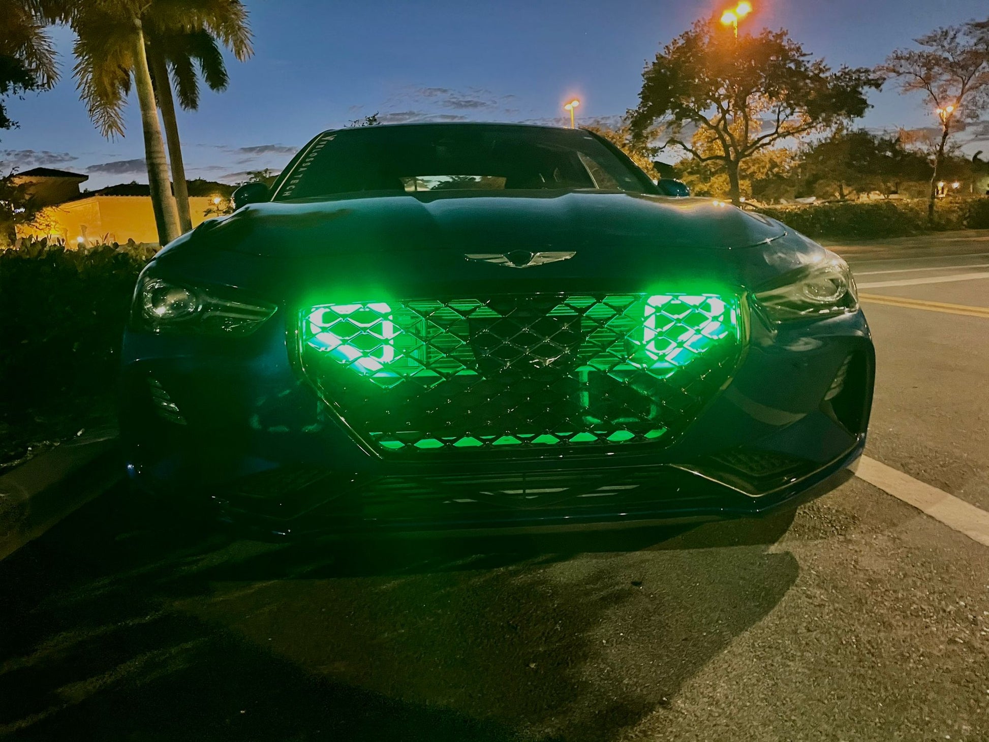 2017-2021 Genesis G70 3.3T Dual BIG MOUTH "LIT KIT" Ram Air Intake Snorkels-C-Dub Tech