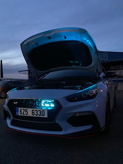2017-2020 Hyundai I30N (non-DCT) BIG MOUTH "LIT KIT" Ram Air Intake Snorkel-C-Dub Tech