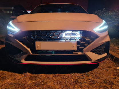 2017-2020 Hyundai I30N (non-DCT) BIG MOUTH "LIT KIT" Ram Air Intake Snorkel-C-Dub Tech