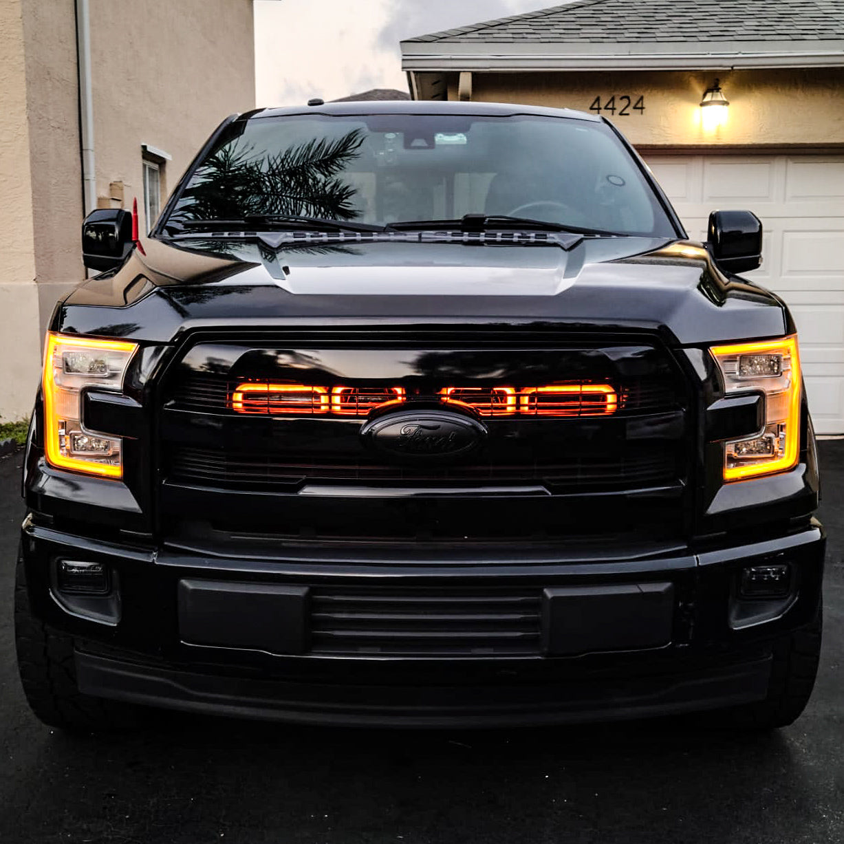 2015-2017 Ford F-150 and 2017-2020 Ford F-150 Raptor Quad BIG MOUTH "LIT KIT" Ram Air Intake Snorkels-C-Dub Tech