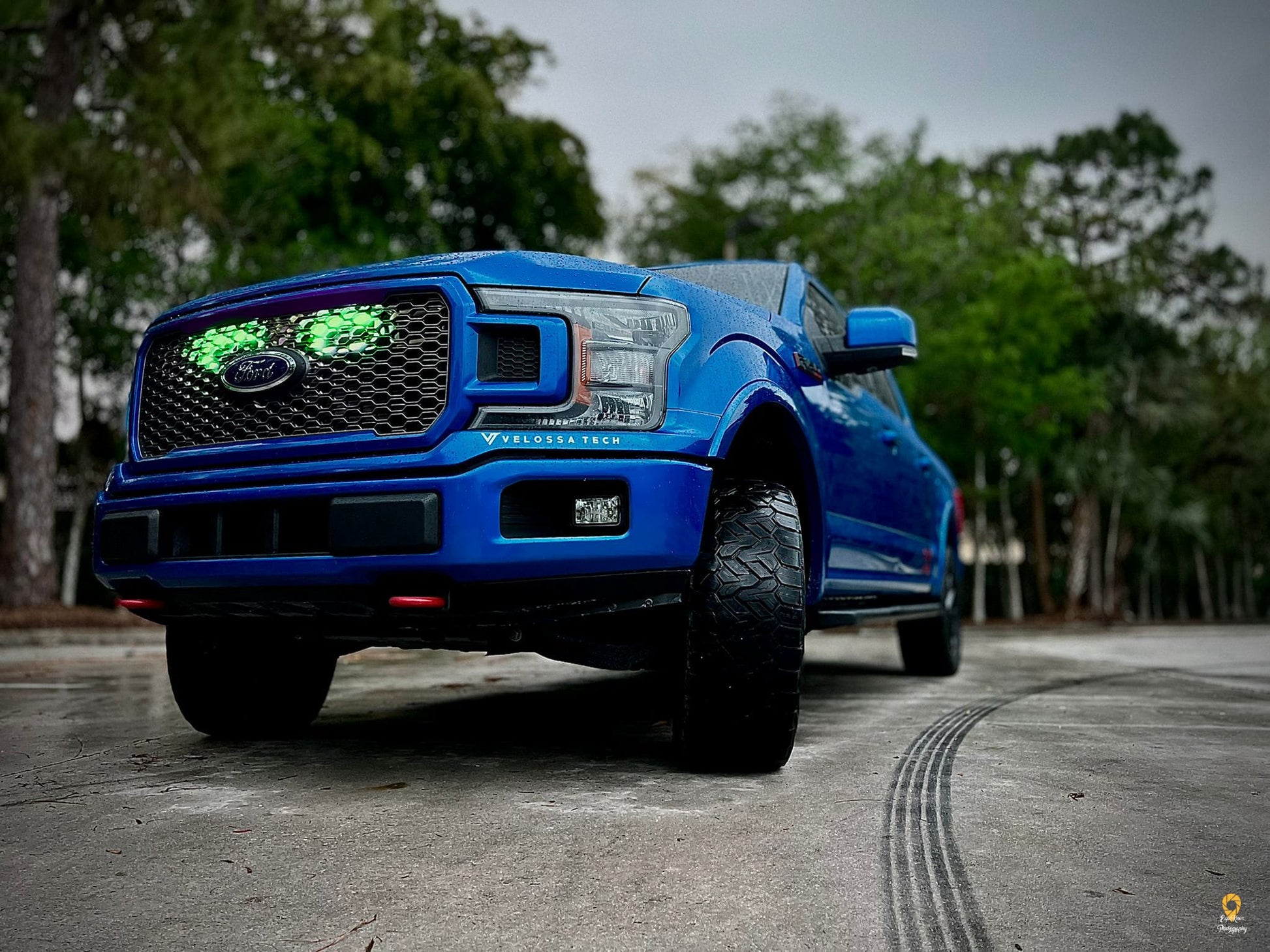 2018-2020 Ford F-150 and 2021-2022 Ford F-150 Raptor Dual BIG MOUTH "LIT KIT" Ram Air Intake Snorkels-C-Dub Tech
