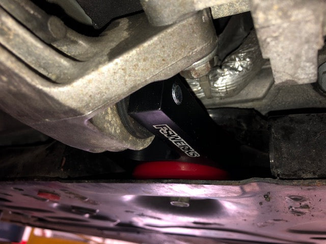 BLEMISHED FSWERKS Lower Rear Engine Mount - Ford Focus ST / RS / FOCUS TiVCT-C-Dub Tech