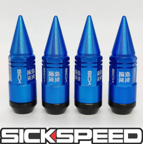 MINI 2PC STEEL LUG NUTS 4PC 3/8X24