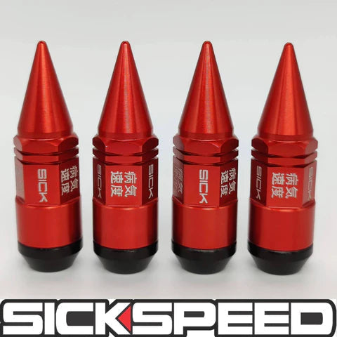 MINI 2PC STEEL LUG NUTS 4PC 3/8X24