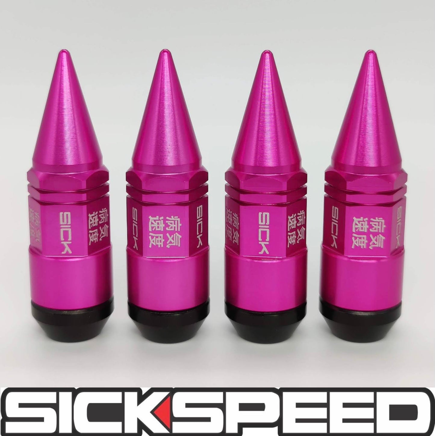 MINI 2PC STEEL LUG NUTS 4PC 9/16x18