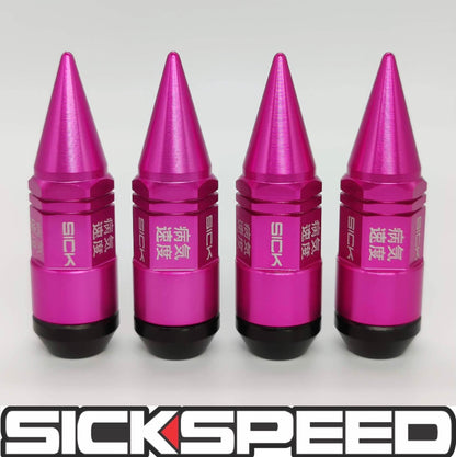 MINI 2PC STEEL LUG NUTS 4PC 9/16x18