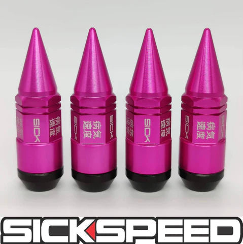 MINI 2PC STEEL LUG NUTS 4PC 3/8X24