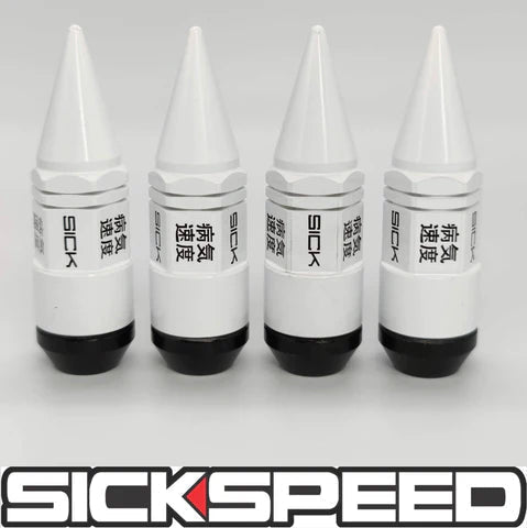 MINI 2PC STEEL LUG NUTS 4PC 3/8X24