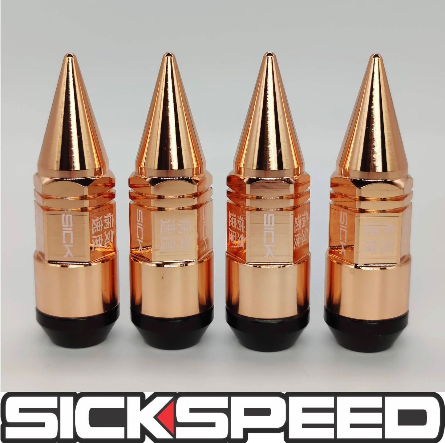 MINI 2PC STEEL LUG NUTS 4PC 9/16x18