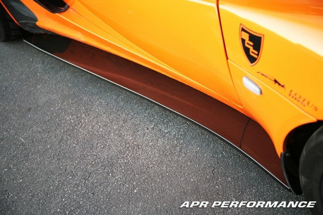 APR Performance Carbon Fiber Side Rocker Extensions Elise& Exige - FS-200211-C-Dub Tech